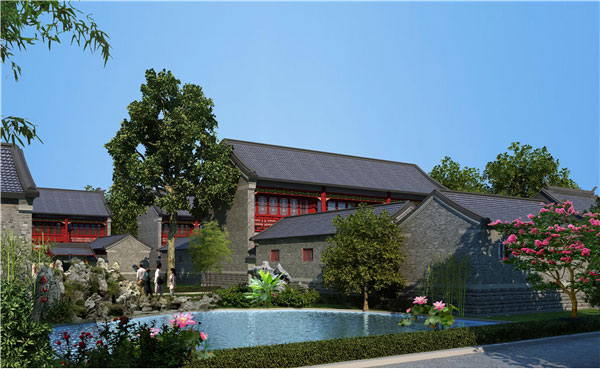 曲阜百年巨匠四合院